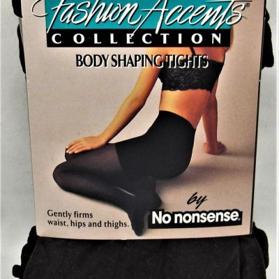 Tights Size Q Brown Body Shaping Fashion Accents No Nonsense NEW Free Shipping