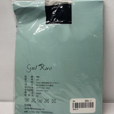 Gui Ruo Sexy Silk Stockings • W4 • Black