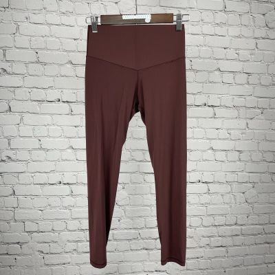 Offline Aerie Burgundy Real Me Xtra Hi-Rise 7/8 Legging Yoga Workout Medium M