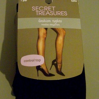 NEW!!! Secret Treasures Control Top Fashion Tights Size 1 New in Package