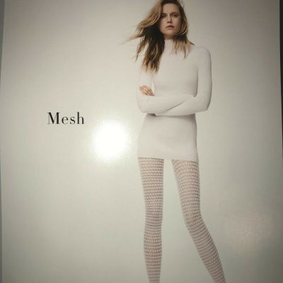 Wolford Mesh Net Tights Color: Black Size: Extra Small 19198 - 06