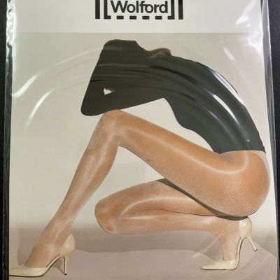 Wolford Satin Touch 20 Tights 18378 -4365 Size: Medium Color: Gobi