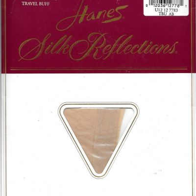Hanes Style 718 Silk Reflections Control Top Pantyhose Size AB Travel Buff