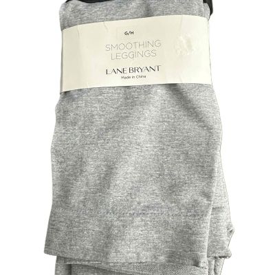 NWT Lane Bryant Leggings Womens Size GH Gray Smoothing Shaping Legging