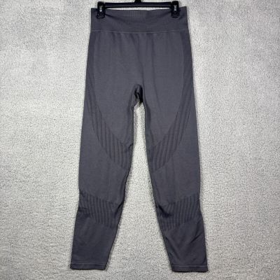 Pink Active Seamless High-Waisted Leggings Workout Compression Pants Gray Sz XL