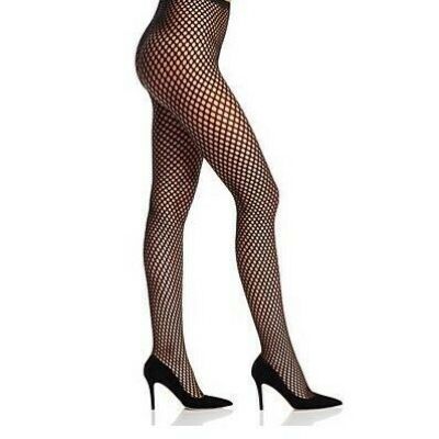Fishnet Tights Black One Size Fits Most PRETTY POLLY $30 - NWT