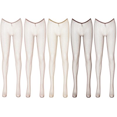Women Pantyhose Night Stockings Ultra Sheer Tights Soft High Sock Mesh Hosiery
