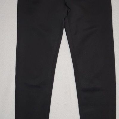 Black Leggings for women, casual pants,fashion  zipper pocket. Size L