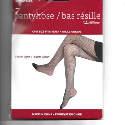 New Black Noir Juncture Pantyhose,Fishnet Tights,One Size Fits Most S-L,Sealed