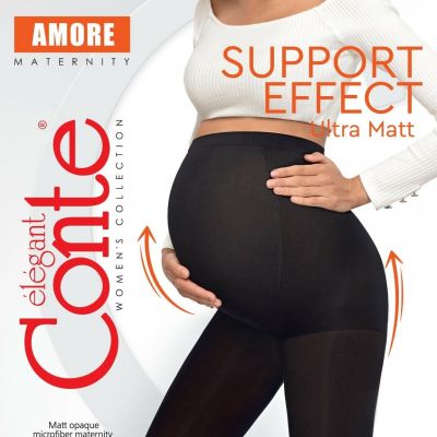 Conte TIGHTS AMORE 60 DEN Maternity Support Effect microfiber PANTYHOSE