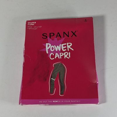 Spanx Power Capri Footless Nude Size B