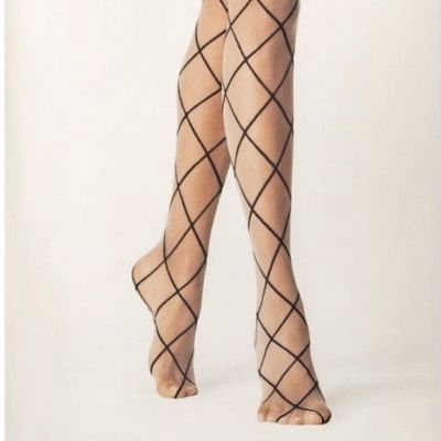 NEW Women's Diamond Shift Sheer Tights - A New Day™ Size L/XL