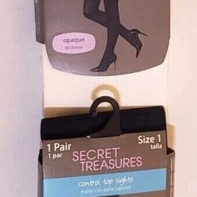 Brand New Secret Treasures Control Top Tights 60/80 Opacity Various Sizes Colors