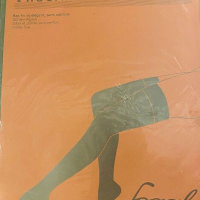 Fogal Trocadero Stockings Garter Stocking Color Taupe Size Small 237