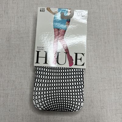 Hue Womens Box Net Tights Black Size M/L 1 Pair Pack