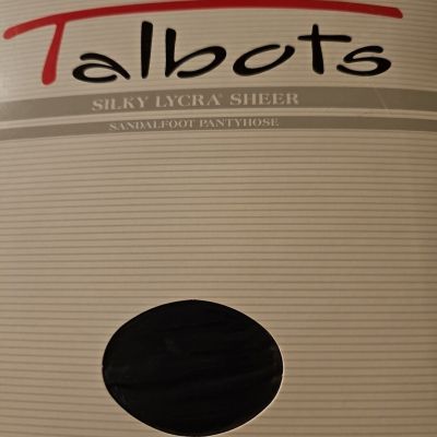 Talbots Size A -S ...Silky Lycra Sheer  NIP  Nylons