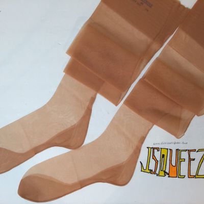 3 Pr 50s BERKSHIRE 351 FF SEAMED CUBAN FLAT VINTAGE NYLON STOCKINGS 10x32” NYLOC