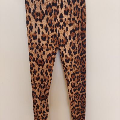 leopard tights Size 6
