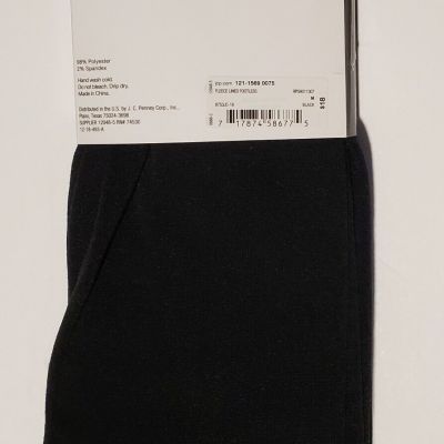 MIXIT Fleece Lined Tights Footless Black Med for H5'0