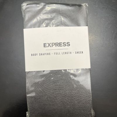Express Body Shaping Full Length Sheer Tights L/XL