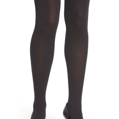 Pretty Polly Women's 180302 On The Go Compression Opaque Tight, Black Size XL