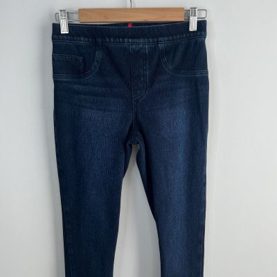 Spanx Pull-On Jean Ankle Legging Jean Small W (26-28”) Inseam 28” Blue 20018R