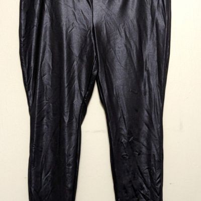 Wild Fable Womens XL High Sheen Wet Look Leather Look Leggings #360