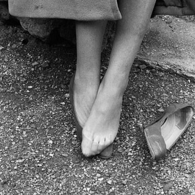 RH&T, Beige, Flat Knit, Sheer, Vintage Nylons, 11