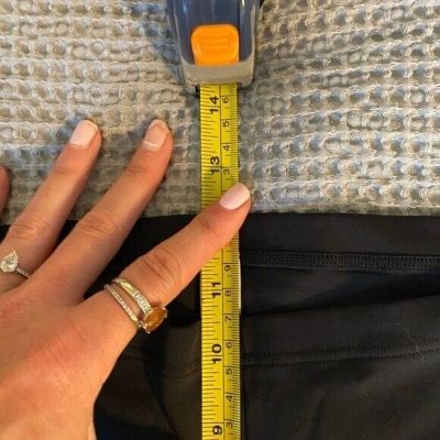 Wolford Women’s Laser Fringe Leggings Black Size M Lounge Tassel Detail