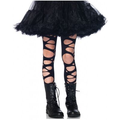 Tattered Tights Costume Accessory Kids Halloween