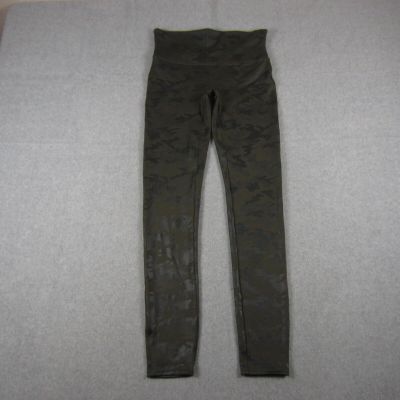 Spanx Leggings Womens M Camo Shiny