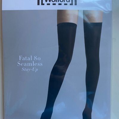 Wolford Fatal 80 Seamless Stay-Up (Brand New)