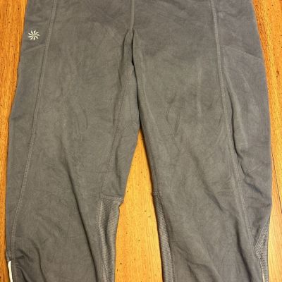 Athleta Women's Sonar Gray Capri/Crop Pants, Size Small, Style #63291