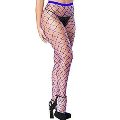 Fairydreamy Womens Black Fishnet Lace High Waist Tights Suspender Pantyhose S...