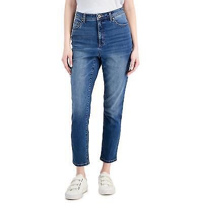 Style & Co Women's High-Rise Slim-Leg Ankle Jeans 4