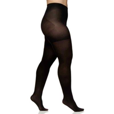 Berkshire Black Easy On Cooling Control Top Tights Style 5035 Plus Size Q Petite