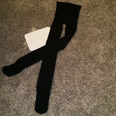 Steve Madden patterned fashion tights, color black, size: S/M, NWOT