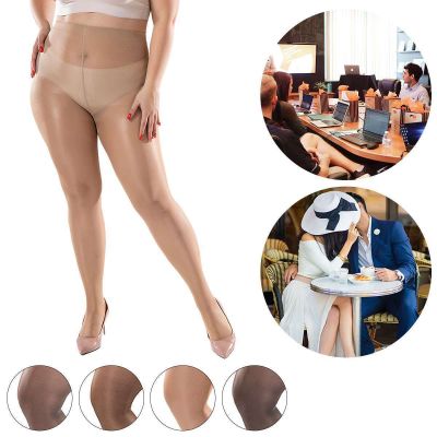 Shiny High Glossy Sheer Stockings Dance Tights Pantyhose Hosiery Women Plus Size