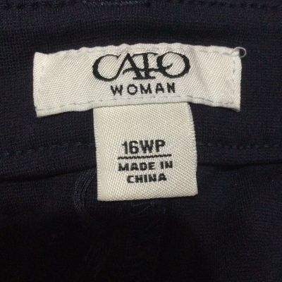 Cato Womens Jeggings Pants Size 16WP Navy Casual Leggings
