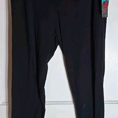 Johnny Was Plus Leggings Pant Black Multi Size 2X NWT
