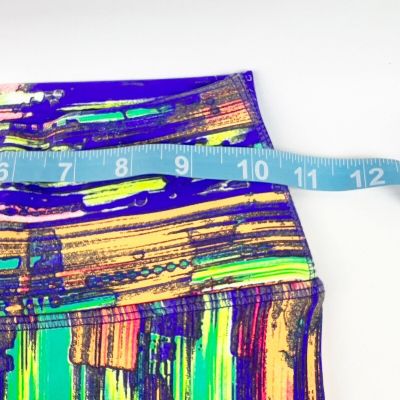 Fajas Meli Belt Melibelt Colombian Shaping Leggings Bright Multicolor Pants XS
