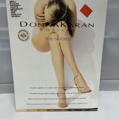 Donna Karan Pantyhose The Nudes Color A01 Size Small New