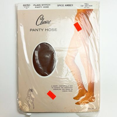 Vintage Clarice Pantyhose - Tall - Spice Amber 8250