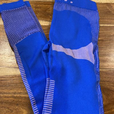 Women's Lapp Leggings Royal Blue Small Comfortable Compression Workout