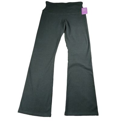 NWT Yummie Slim Shaping Bootcut Knit Pant NEW Large Black Simple Plain Yoga