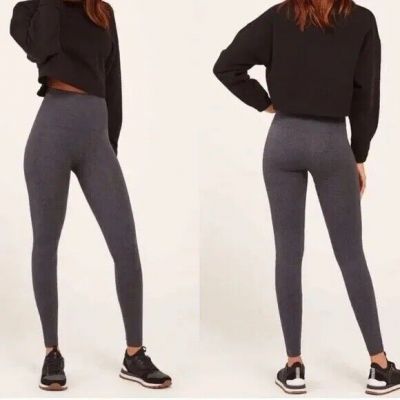 SPANX Shape Leggings Look at Me Now Seamless Plus Size 1X Gray