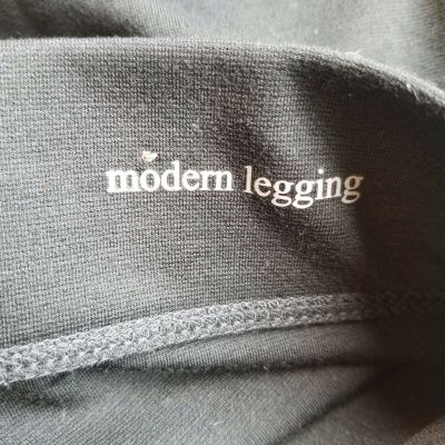 Sonoma Life+Style Black Stretch Modern Legging Mid Rise Pull On Womens S 29x31