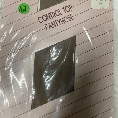 (168) R.V. Mills Control top Pantyhose Lt Taupe Tall