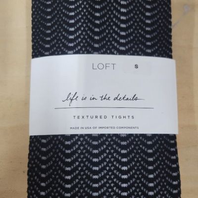 Ann Taylor Textured Tights Size Small