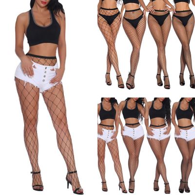 Sexy?Women Fishnet Black Net Mesh Stockings Sock Tights Pantyhose Lingeries Robe